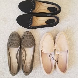 Bundle 3 pairs of Womens Flats